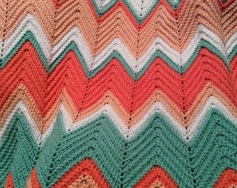 Crochet Afghan, Crochet Blanket, Crochet Throw, Afghan, Throw, Blanket, 40" by 66