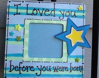 Boys ultrasound frame, baby ultrasound frame, newborn frame, baby frame, family frame, pregnancy frame