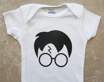 Harry Potter Onesie - funny onesies, baby shower gift, nerd onesies, baby boy gift