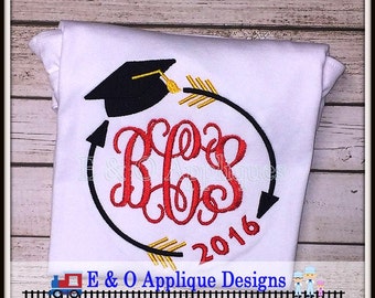 Unique graduation monogram related items | Etsy