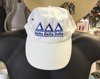 Custom Delta Delta Delta Hat