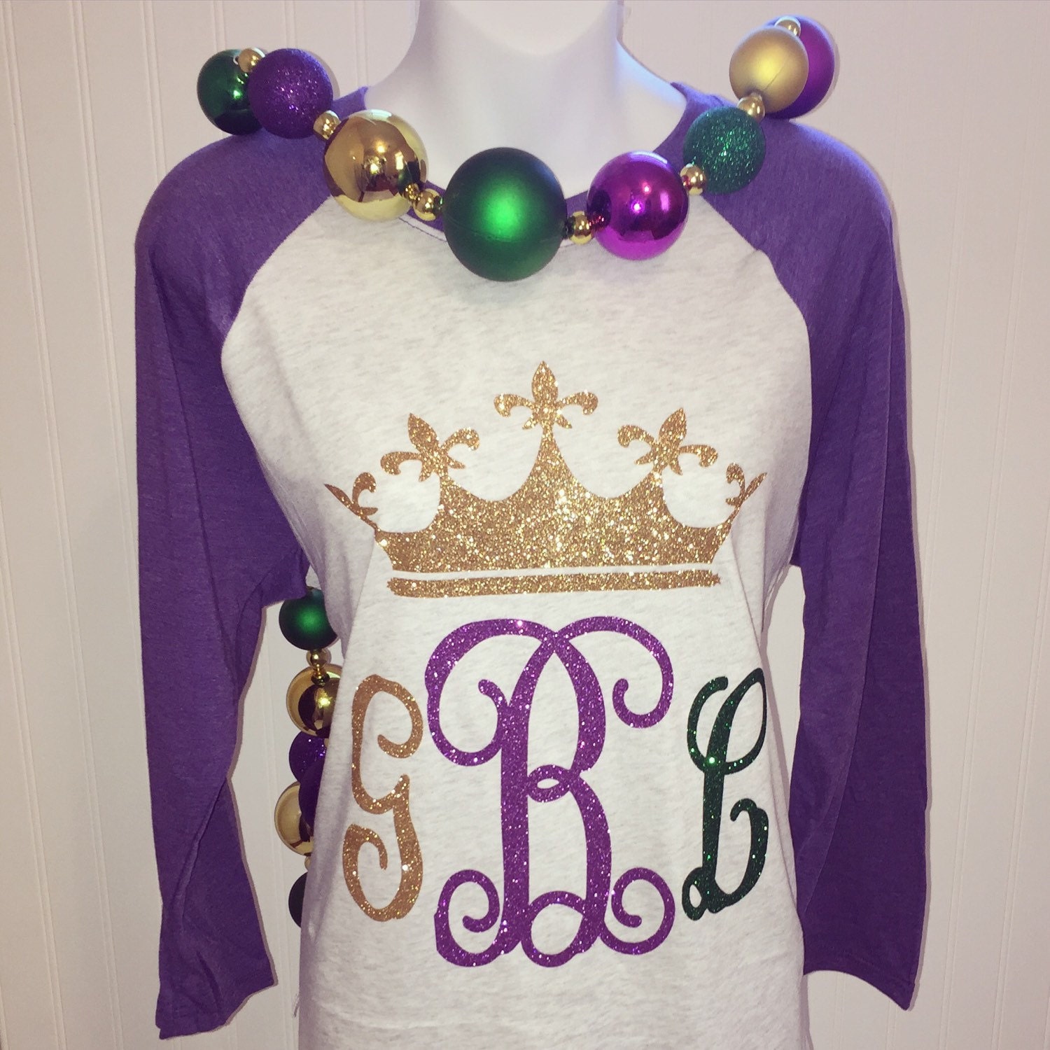 girls mardi gras shirt