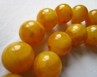 76g Butterscotch Necklace Bernsteinkette baltic amber Bernstein 老琥珀 Collier