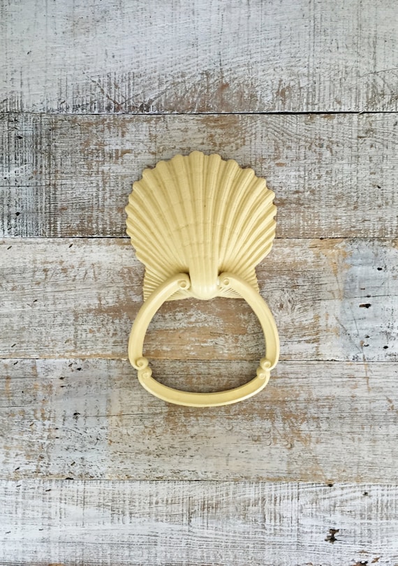 Towel Ring Seashell Towel Ring Bathroom Hardware Nautical