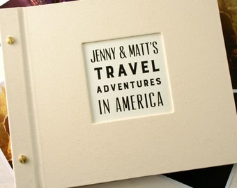 Personalised Travel Photo Album (3 Designs Available)