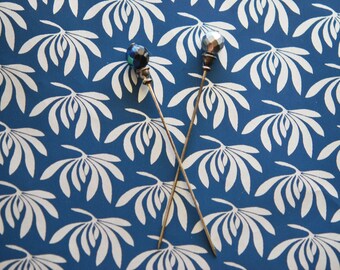 Pair of Vintage 1940s Hatpins Silver and Iridescent Black