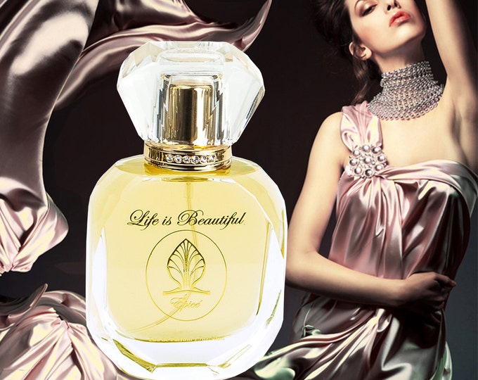 Spicy Woody Floral Épicé by Florencia Perfume for Women; Unique Gift; Florencia Collection Life is Beautiful; Natural Fragrance Oils.