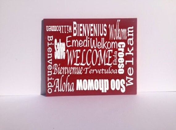 Custom writing sign in