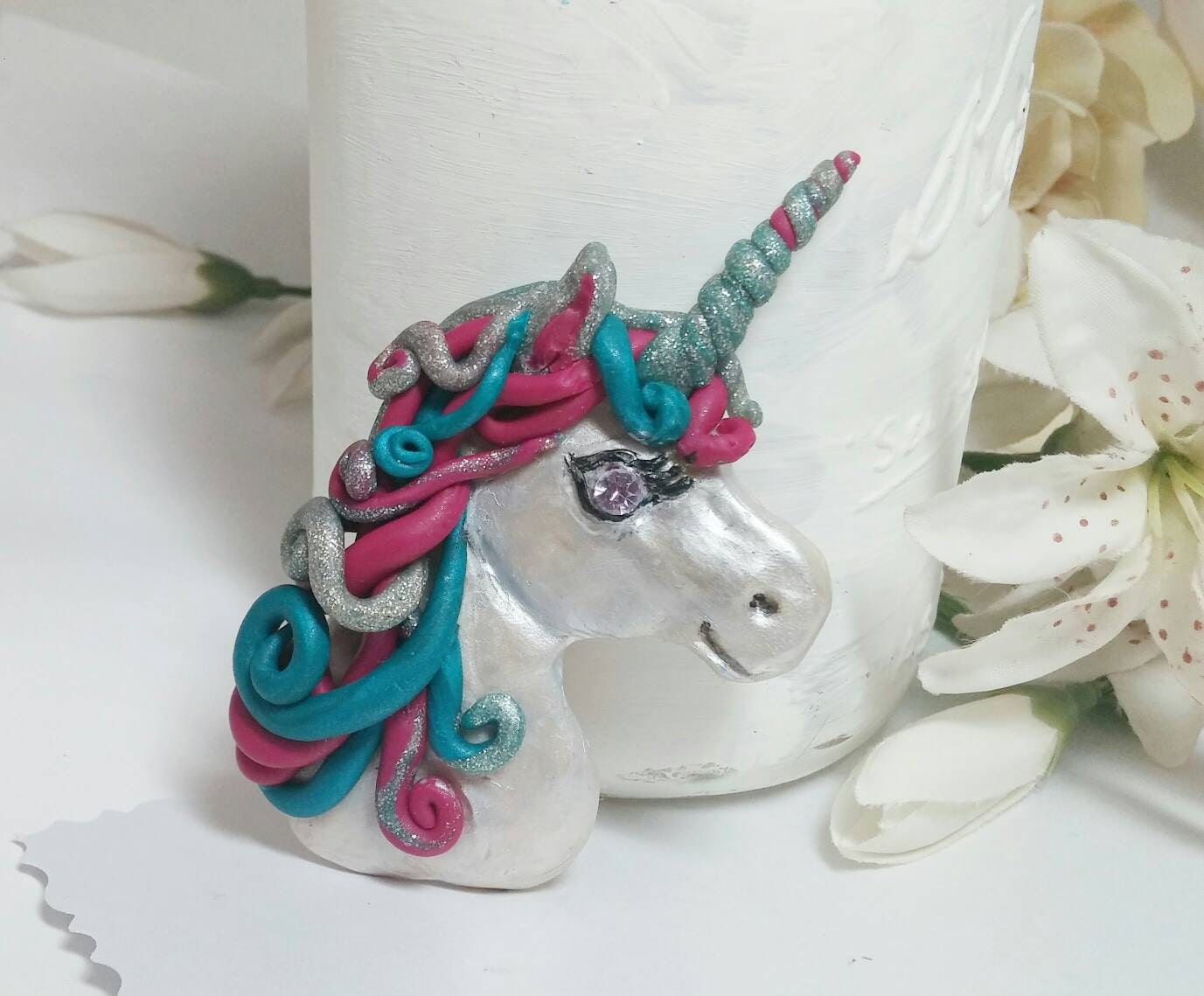 Unicorn Kitchen decor Handmade by HappyElephantArt