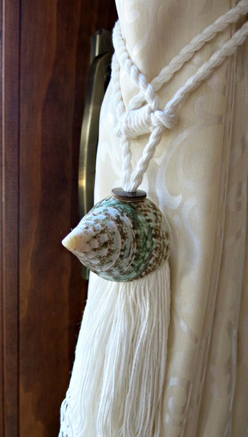 28 Seashell Curtain Tie Backs 9 Best Images About Nautical