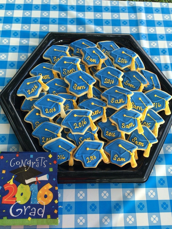 Graduation Sugar Cookies