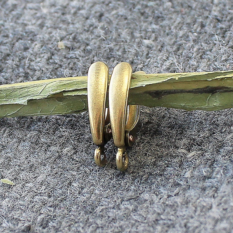 Antique Bronze Leverback Earring 3 pair Leverback Earrings