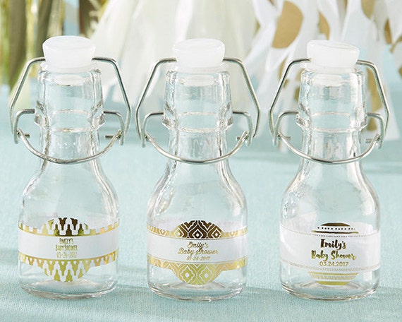 names rustic decor business Mints Rustic Candies Favors Beach Bottles Wedding Personalized Jars