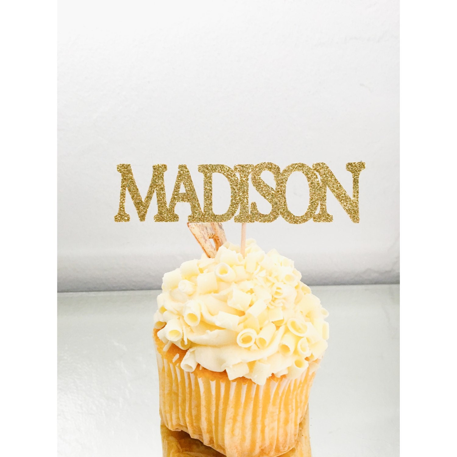 Custom Name Cupcake Toppers birthday name topper name