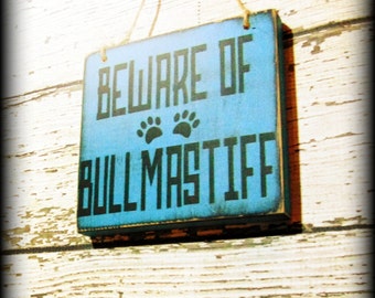 Beware Of Dog Sign, Rustic Door Hanger,Warning Sign,Handmade Wooden Sign,Custom Wood Sign,Dog Lover Gift,Pet Owner Sign,Dog Sign,Porch Decor