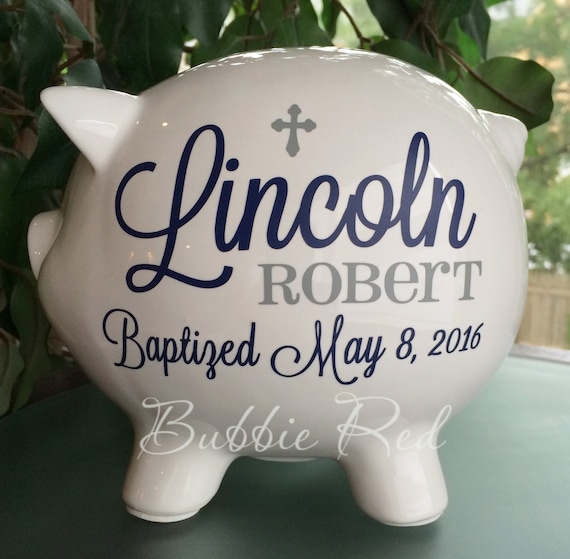 Baptism Gift for Boy or Girl Christening Gift Personalized