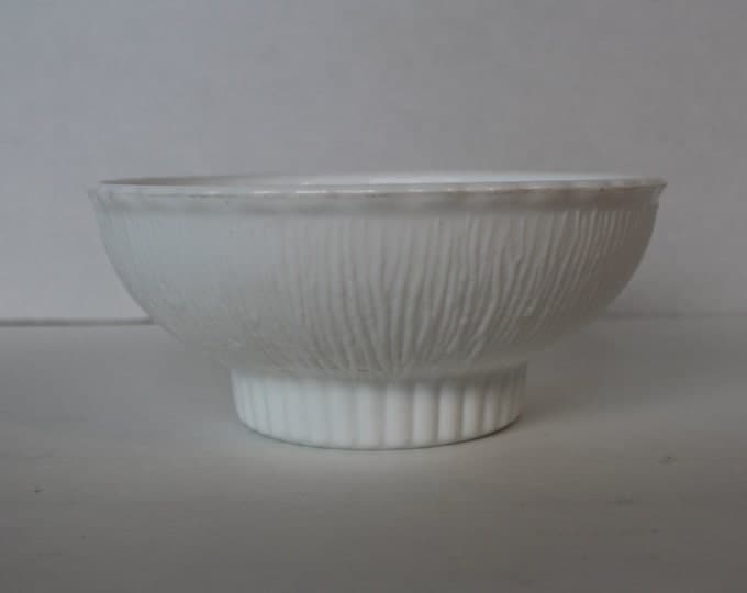 Vintage Milk Glass Planter Bowl