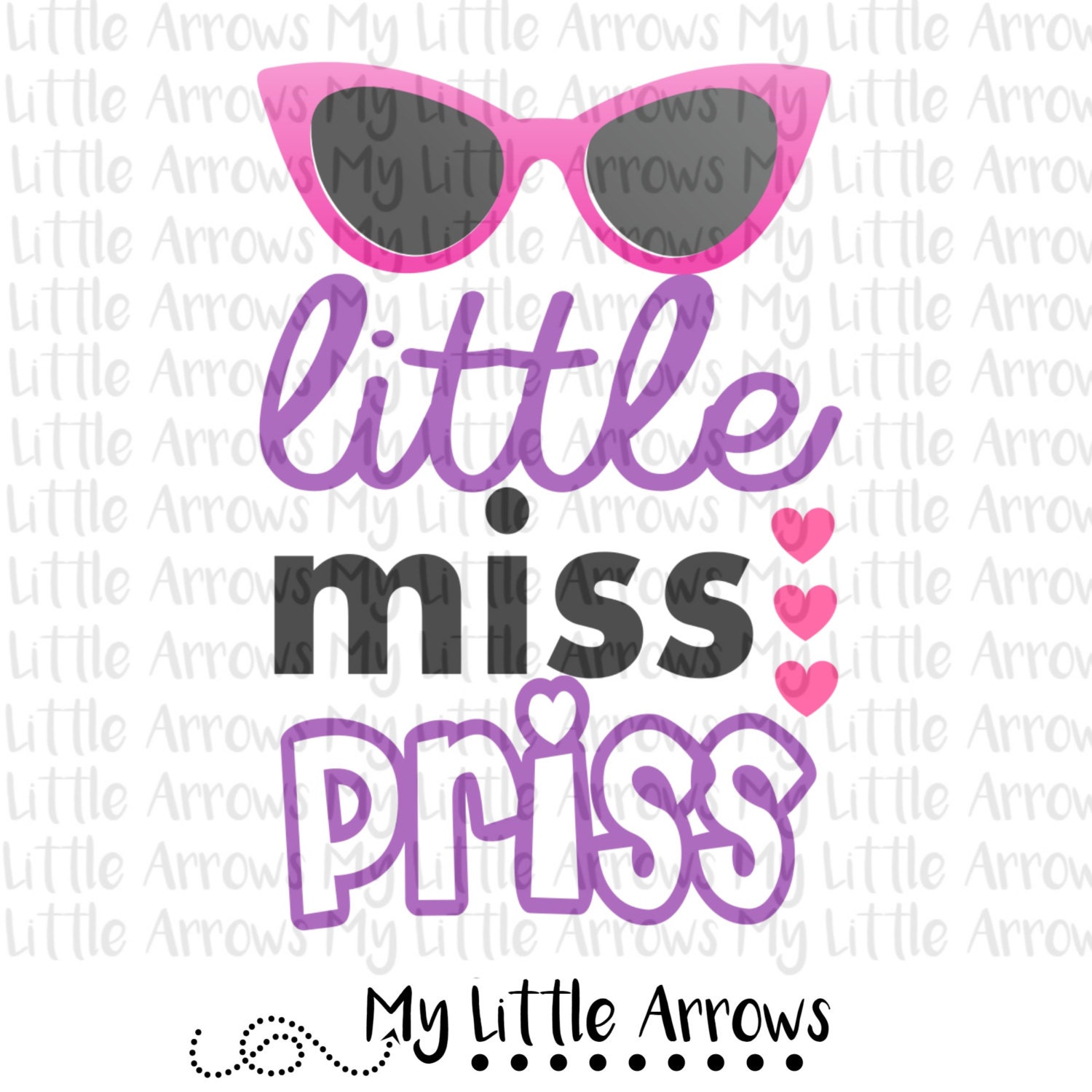 Download Little miss priss SVG DXF EPS png Files for by MyLittleArrows