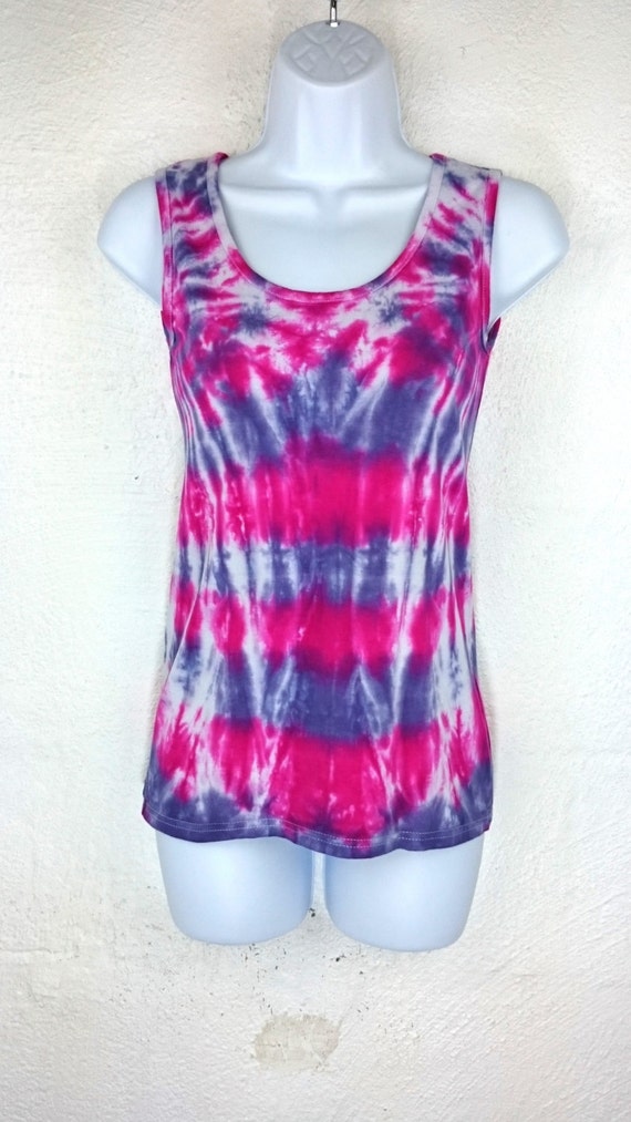 tie dye vest top womens uk