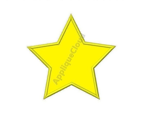 Download Star applique design Christmas Star applique pattern