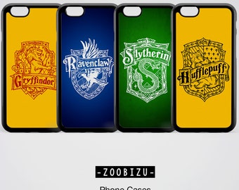 Harry Potter Phone Case Gryffindor Slytherin Ravenclaw Hufflepuff Hogwarts iPhone SE 5 5s 6 6s 7 plus Case Samsung Galaxy S8 Plus Case