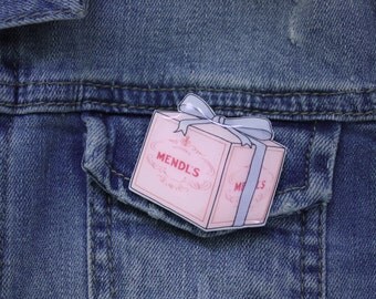 Grand Budapest Hotel Brooch, Mendl's Brooch, Wes Anderson Brooch