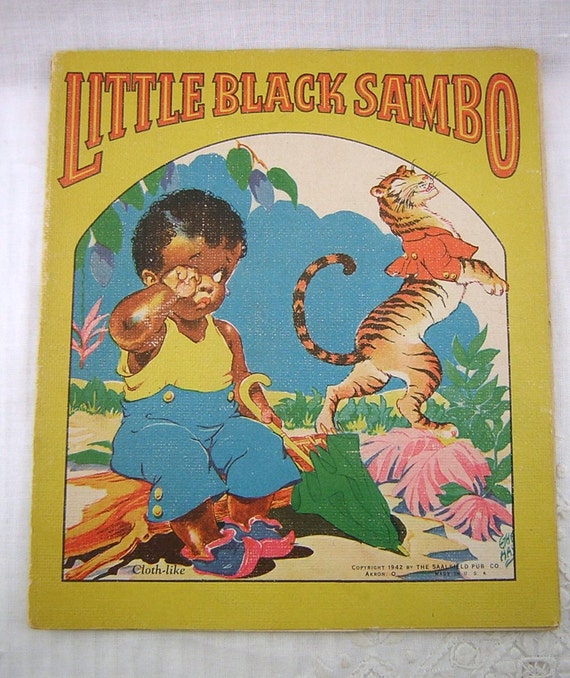 Little Black Sambo: 1942 Saalfield Publishing Ethel Hays