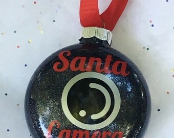 Santa Camera ornament // Santa Cam // Santa Camera // Santa Ornament // SAME DAY SHIPPING!