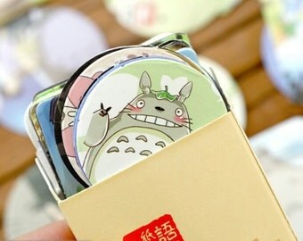 Totoro Sticker Box Set, Kawaii Cartoon Cat and Friends Labels