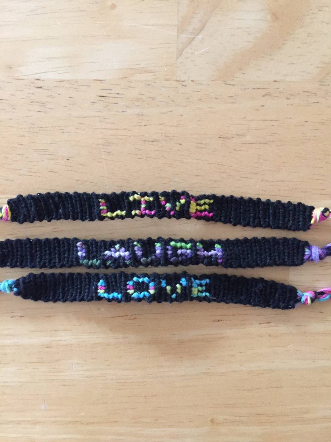 Custom Personalized Name Friendship Bracelet