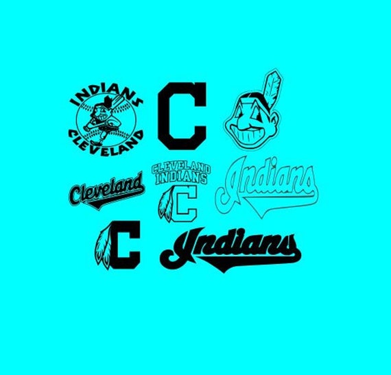 Download Cleveland Indians logos Cutting Files by Vinyldecalsworld ...