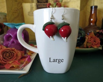 Luna Lovegood Inspired Radish Earrings