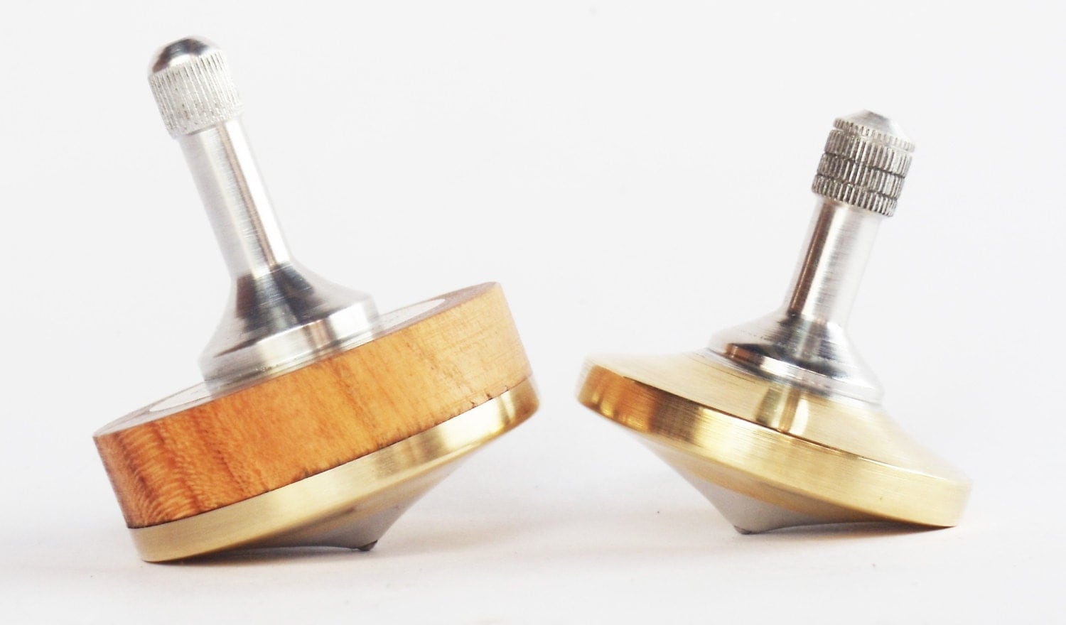 Set of 2 spinning tops Metal Spinning Top Spinning Top