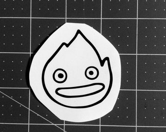 Calcifer From Howls Moving Castle Vinyl Decal Window Sticker