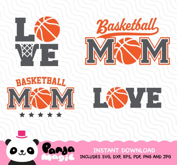 Download Basketball Mom Love Basketball SVG Designs Cricut