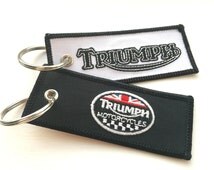 triumph bonneville keyring