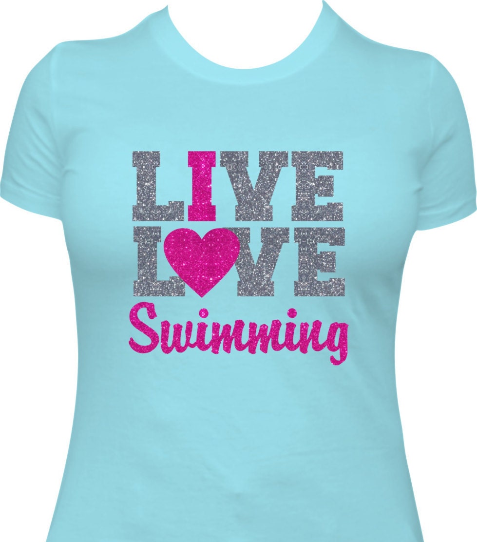 Swimming Shirt Girls Swimming Shirt Swimmers Gift Swimming