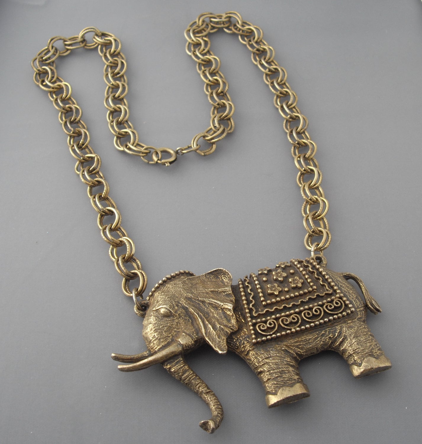 Louis Giusti Elephant Necklace Louis by LisaWitmerCollection