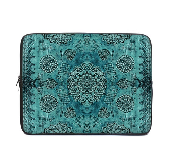 Boho laptop case boho laptop sleeve bohemian by FischerFineArts