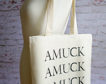 Amuck amuck amuck, Disney Tote bag, Hocus Pocus, Tote Bag, Halloween tote bag