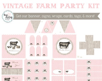 Farm baby shower | Etsy