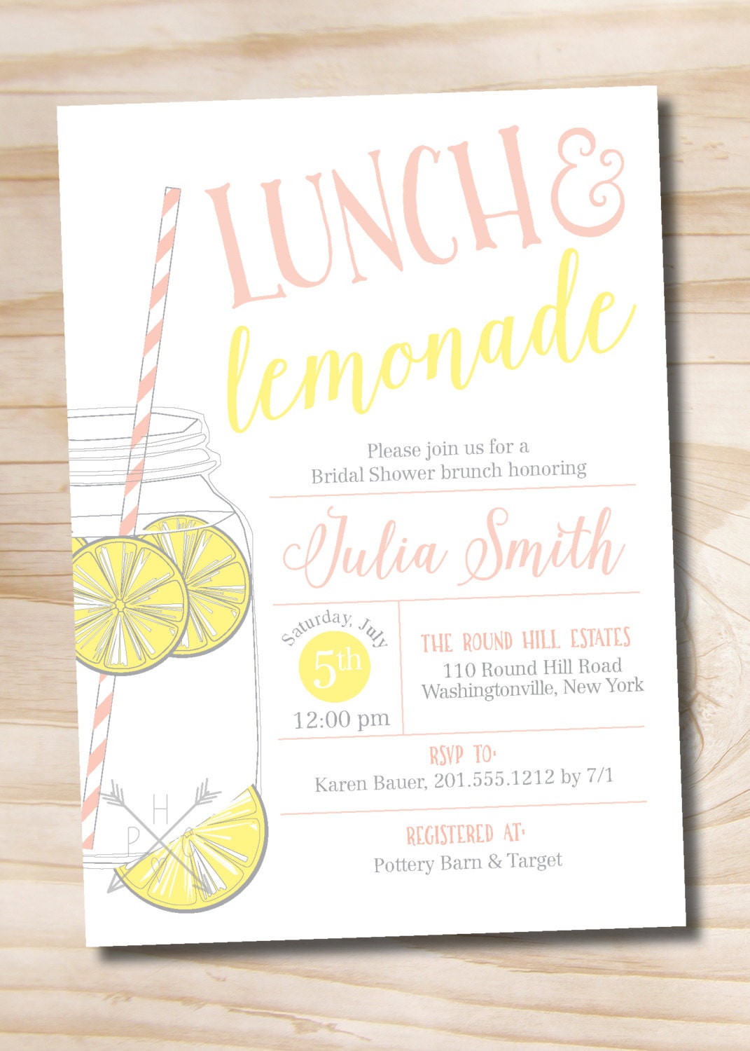 Birthday Lunch Invitation 6