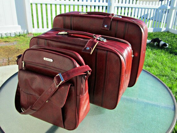 vintage samsonite small suitcase