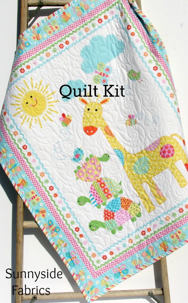 Quilt Kit Bundle of Love Panel Quick Easy Fun Beginner
