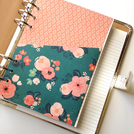 A5 or Personal Planner Pocket // Planner Folder // Planner