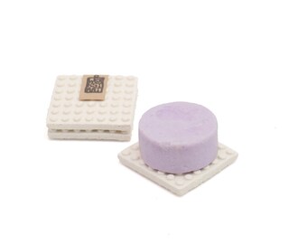 Porcelain soap dish, extra small soap dish, minimal small soap dish, white soap dish, ceramic soap dish, modern living, modern soap dish