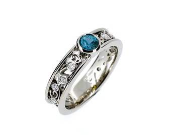 Filigree engagement rings london
