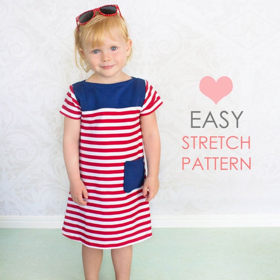 Girls Dress pattern PDF Childrens sewing pattern pdf Kids