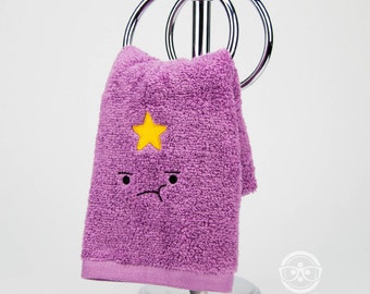 Adventure Time "Lumpy Space Princess (LSP)" Inspired - Embroidered Hand Towel