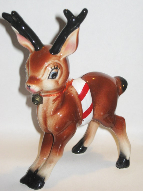 ceramic reindeer figurine